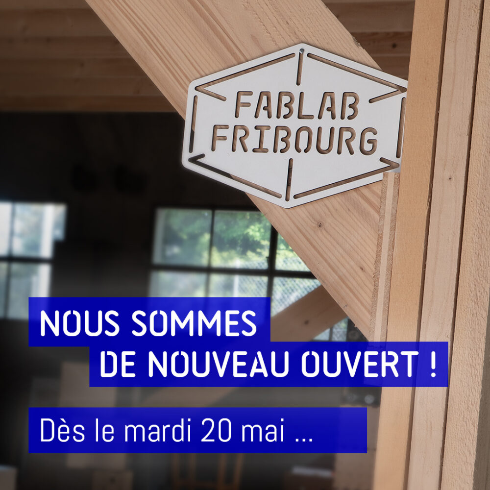 Le Fablab Fribourg à déménagé