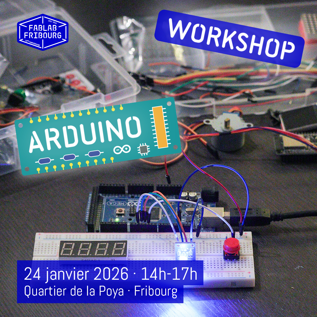 Fablab-Fribourg propose un atelier d'initiation à Arduino