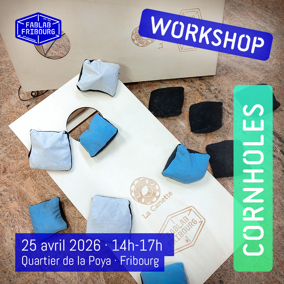 Le Fablab Fribourg organise un workshop de réalisation de t-shirts personnalisées